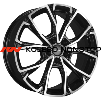 Khomen Wheels 7,5x19/5x108 ET33 D60,1 KHW1907 (Chery Tiggo 7 (Pro/Pro Max)) Black-FP