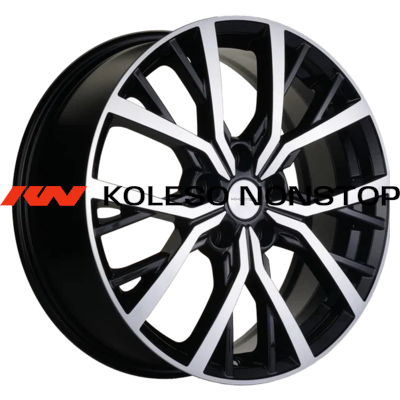 Khomen Wheels 7x18/5x114,3 ET35 D66,1 KHW1806 (Koleos) Black-FP