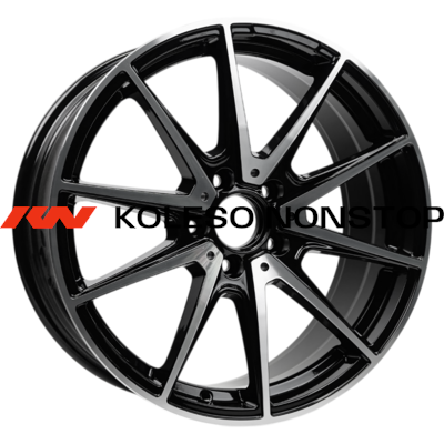 INCH 8,5x19/5x112 ET36 D66,56 ULF-R08 Gloss Black Machined Face (ZJH) FlowForming