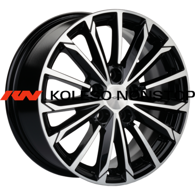 Khomen Wheels 6,5x16/5x112 ET46 D57,1 KHW1611 (Octavia A7) Black-FP