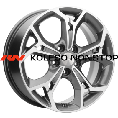 Khomen Wheels 7x17/5x110 ET46 D63,3 KHW1702 (Changan CS35/CS35 Pro) Gray-FP