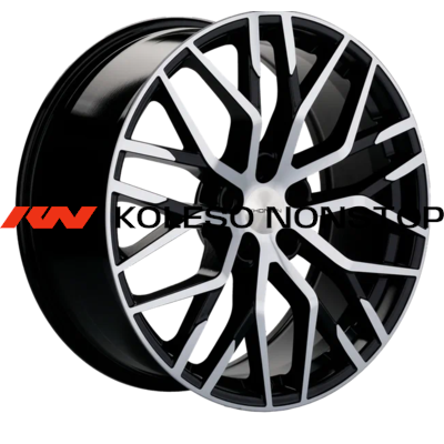 Khomen Wheels 8,5x20/5x108 ET46 D63,4 KHW2005 (Tugella) Black-FP
