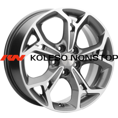 Khomen Wheels 7x17/5x114,3 ET37 D66,5 KHW1702 (Haval) Gray-FP