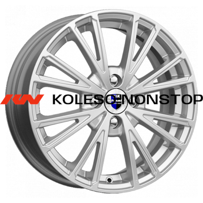 K&K 6x15/4x100 ET40 D67,1 Меандр (КС888) Сильвер SK