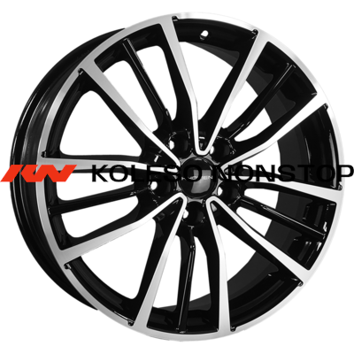 Khomen Wheels 7x18/5x114,3 ET53 D54,1 KHW1812 (Geely Coolray) Black-FP