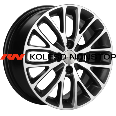 Khomen Wheels 6x15/4x100 ET46 D54,1 KHW1506 (Rio II) Gray-FP