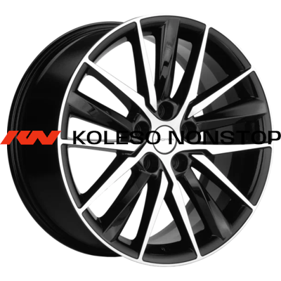 Khomen Wheels 8x18/5x108 ET36 D65,1 KHW1807 (Exeed TXL) Black-FP