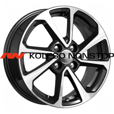 K&K 6x15/4x100 ET50 D60,1 КС861 Алмаз черный