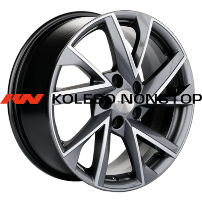 Khomen Wheels 7x17/5x110 ET46 D63,3 KHW1714 (Changan CS35/CS35 Pro) Gray-FP