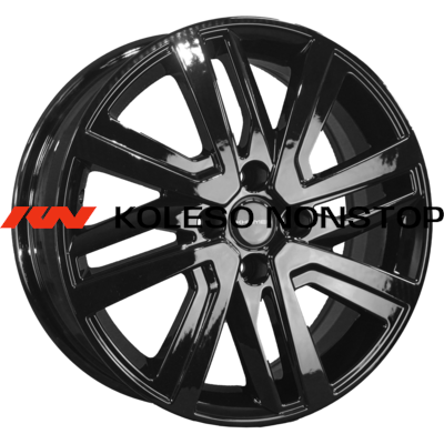 Khomen Wheels 6x16/4x100 ET37 D60,1 KHW1609 (Stepway) Black