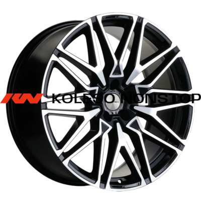 Khomen Wheels 9,5x21/5x112 ET20 D66,6 KHW2103 (X5/X6/X7 тюн.) Black-FP