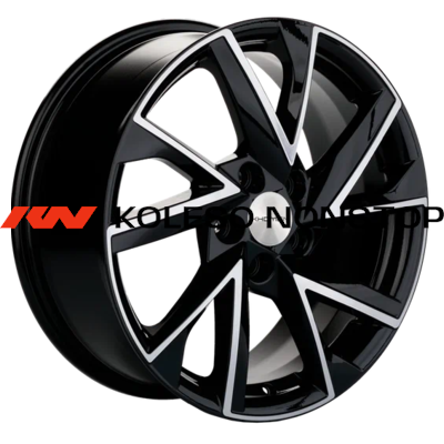 Khomen Wheels 7x17/5x114,3 ET45 D60,1 KHW1714 (Changan CS55/CS75 FL) Black-FP