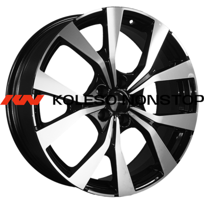 Khomen Wheels 7x19/5x114,3 ET45 D60,1 KHW1906 (Changan CS85 Coupe) Black-FP