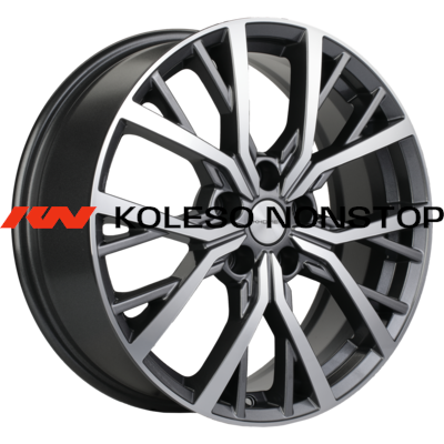 Khomen Wheels 7x18/5x110 ET50 D63,3 KHW1806 (CS35/CS35 Plus) Gray-FP