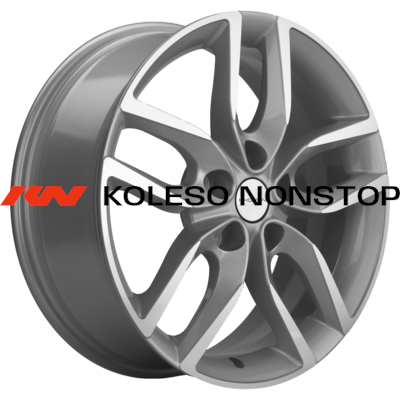 Khomen Wheels 6,5x17/5x114,3 ET40 D67,1 KHW1708 (XCeed) F-Silver-FP