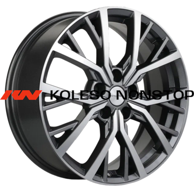 Khomen Wheels 7x18/5x112 ET43 D57,1 KHW1806 (Kodiaq) Gray-FP