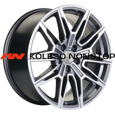 Khomen Wheels 8,5x19/5x112 ET30 D66,6 KHW1904 (A 4/5/6/7 Q3-Q8) Gray-FP