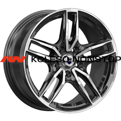 K&K 8x17/5x112 ET45 D66,6 Бартон (КС1110) Алмаз черный