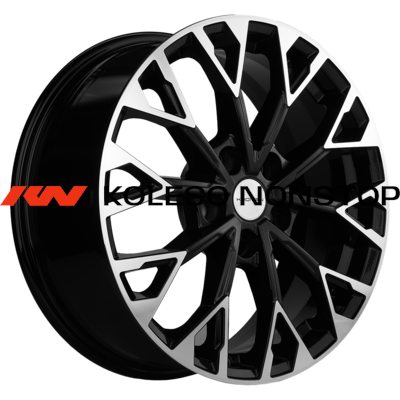 Khomen Wheels 7x17/5x108 ET49 D59,5 KHW1718 (GAC GS4) Black-FP