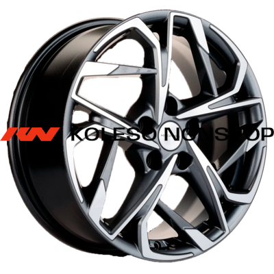 Khomen Wheels 7x17/5x108 ET50 D63,3 KHW1716 (Kuga/Focus) Gray-FP