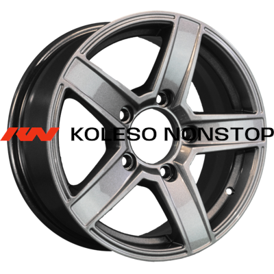 Khomen Wheels 6,5x16/5x139,7 ET40 D98,5 KHW1614 (Niva 4x4) Gray