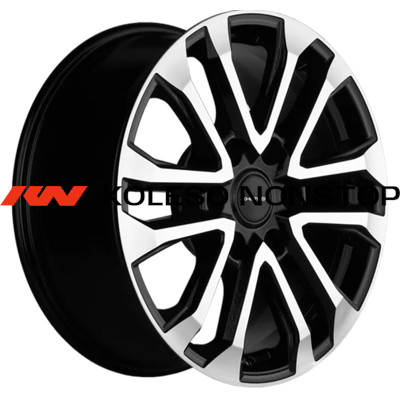 Khomen Wheels 7,5x18/6x139,7 ET38 D100,1 KHW1805 (Haval H5 (new)) Black-FP