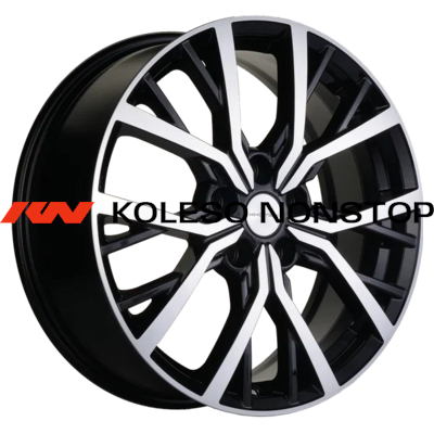 Khomen Wheels 7x18/5x114,3 ET37 D66,5 KHW1806 (Jolion) Black-FP