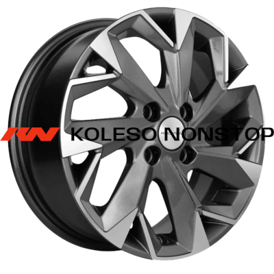 Khomen Wheels 6x15/4x100 ET46 D54,1 KHW1508 (Rio) Gray-FP