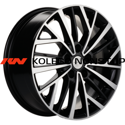Khomen Wheels 7x17/5x114,3 ET49 D67,1 KHW1717 (Hyundai Elantra) Black-FP