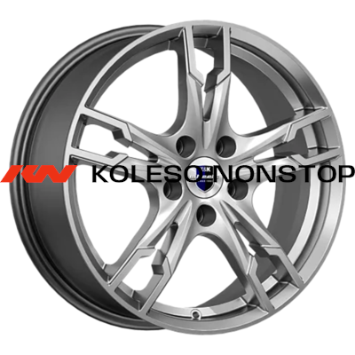 K&K 7x17/4x100 ET43 D60,1 Солар-оригинал (КС875) Дарк платинум