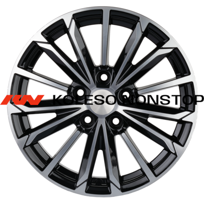 Khomen Wheels 6,5x16/5x114,3 ET45 D67,1 KHW1611 (Mazda 3) Black-FP
