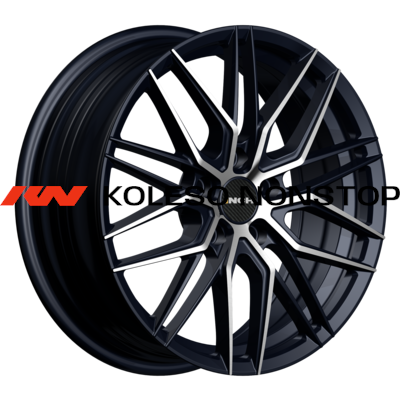 INCH 7x17/5x100 ET48 D56,1 FA8539 Gloss Black Machined Face (ZJH) FlowForming