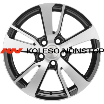 Khomen Wheels 7x17/5x114,3 ET38 D67,1 KHW1704 (Outlander) Black-FP