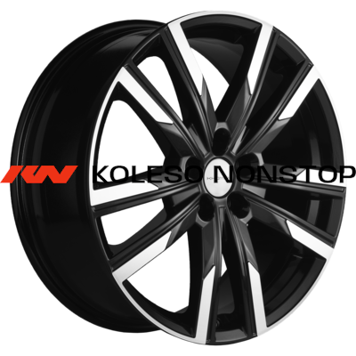 Khomen Wheels 7,5x19/5x110 ET40 D67,1 KHW1905 (Evolute i-SPACE / i-JOY) Black-FP