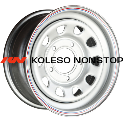 Off-Road Wheels 7x15/5x139,7 ET25 D98,5 ВАЗ Нива серебристый