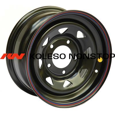 Off-Road Wheels 7x15/5x139,7 ET25 D98,5 ВАЗ Нива черный (треуг.)