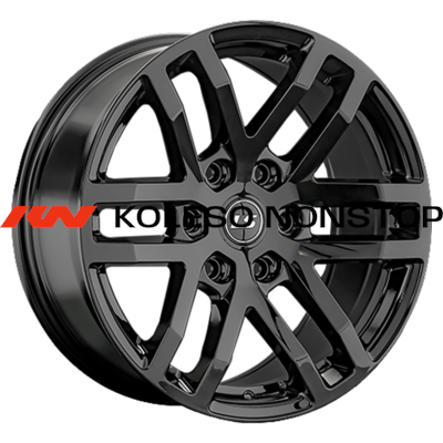 LS 9x20/6x139,7 ET25 D100,1 1279 BK (конус, Колпак+лого)