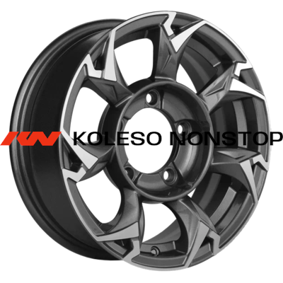 Khomen Wheels 5,5x15/5x139,7 ET5 D98,5 KHW1505 (Lada NIVA 4x4) Gray-FP