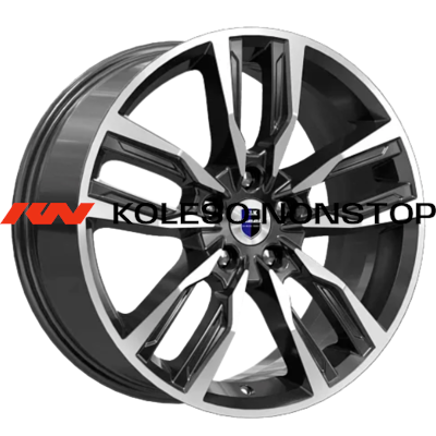 K&K 8,00x18/5x112 ET35 D66,6 Борэй (КС901) Алмаз черный