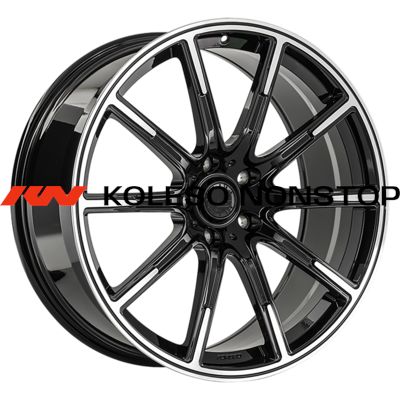 LS Forged 10x22/5x130 ET36 D84,1 LS FG73 BKF (конус)