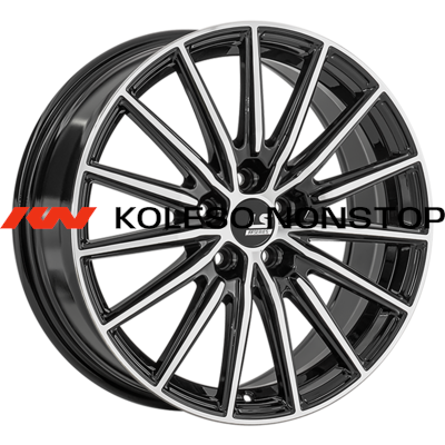 LS FlowForming 7,5x18/5x108 ET33 D65,1 RC93 BKF (конус)