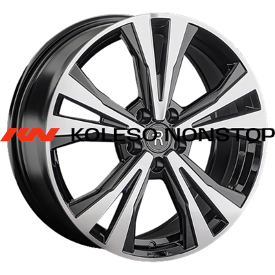 Replay 7x18/5x108 ET38 D60,1 JT6 BKF (конус, C570)