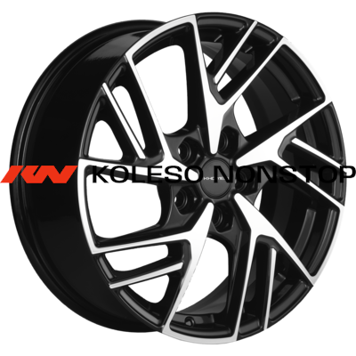 Khomen Wheels 6,5x17/5x114,3 ET45 D66,1 KHW1722 (Nissan Tiida) Black-FP
