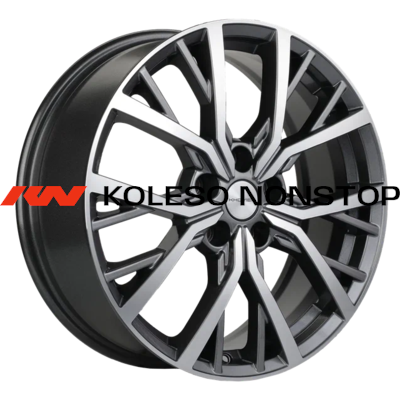 Khomen Wheels 7x18/5x114,3 ET45 D60,1 KHW1806 (Changan/Geely/Lexus/Suzuki/Toyota) Gray-FP