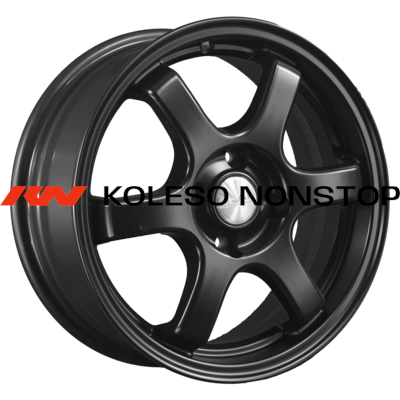 СКАД 6x15/4x100 ET40 D60,1 Киото (КЛ249) Черный бархат новый