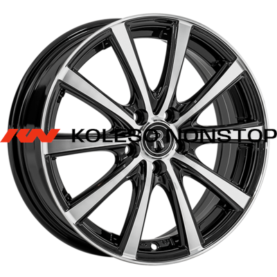 Replay 6x16/5x100 ET40 D57,1 VV406 BKF (конус, C570)