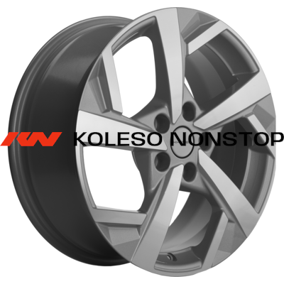 Khomen Wheels 7x17/5x110 ET46 D63,3 KHW1712 (Changan CS35/CS35 Pro) F-Silver-FP