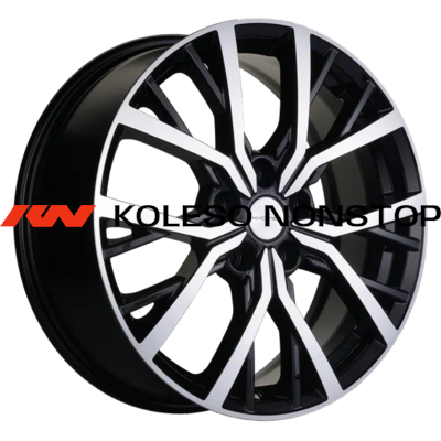 Khomen Wheels 7x18/5x114,3 ET37 D66,5 KHW1806 (Haval Jolion) Black-FP