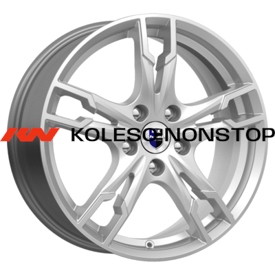 K&K 7x17/5x112 ET49 D57,1 Солар-оригинал (КС875) Сильвер SK