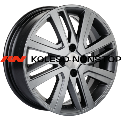 Khomen Wheels 6x16/4x100 ET41 D60,1 KHW1609 (XRay) G-Silver